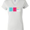 Women's Short Sleeve V-Neck T-Shirt Thumbnail