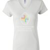 Women's Short Sleeve V-Neck T-Shirt Thumbnail
